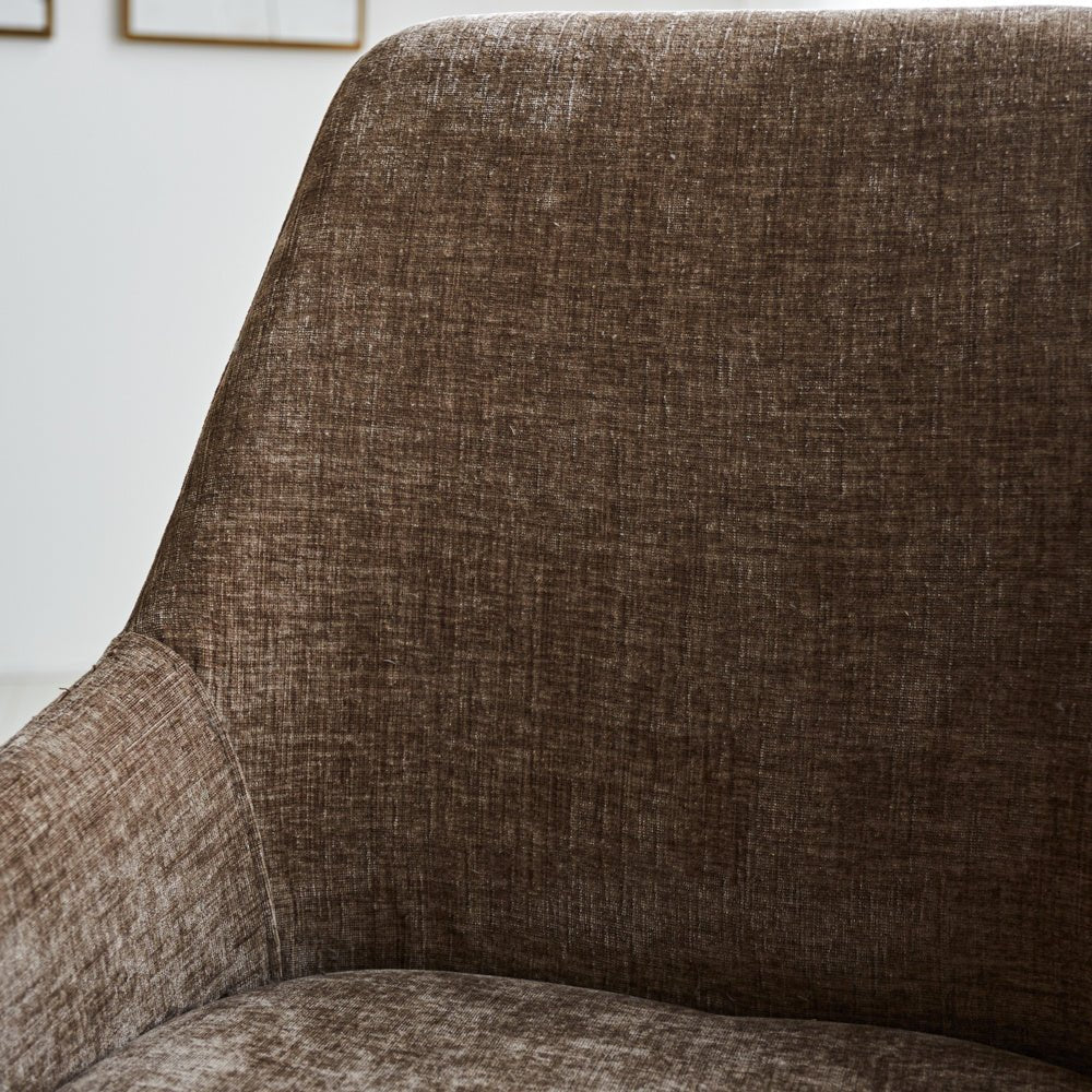 Sedia per sala da pranzo Elle Dimehouse Tortora LxPxH 64x61x56 Tessuto Atmosfera foto diversa