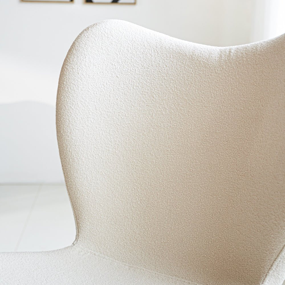 Sedia per sala da pranzo Sia Dimehouse Bianco LxPxH 72x55x51 Tessuto Atmosfera foto diversa