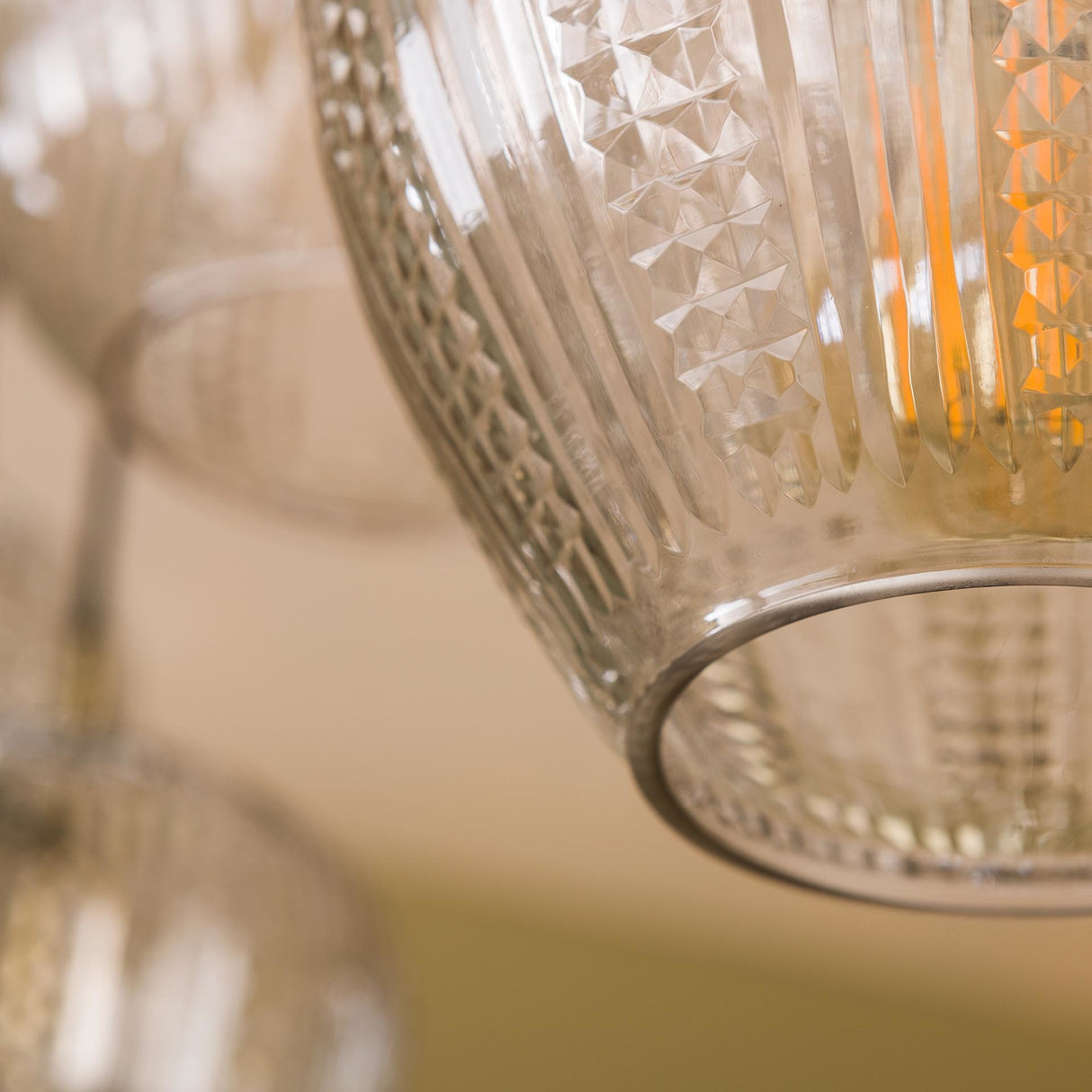 Lampada a sospensione Anna DH Interior Diamond LxLxH 130x47x29 Vetro Foto d'atmosfera campione colore