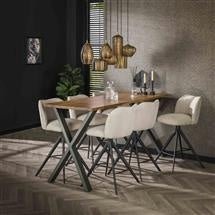 Lampada a sospensione Faye DH Interni Vetro color ambra Vetro color ambra Foto atmosferica in situazione