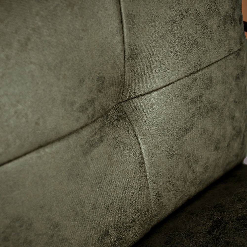 Poltroncina Hailey in ecopelle Dimehouse Verde LxPxH 66x64x37 Ecopelle Atmosfera foto diversa