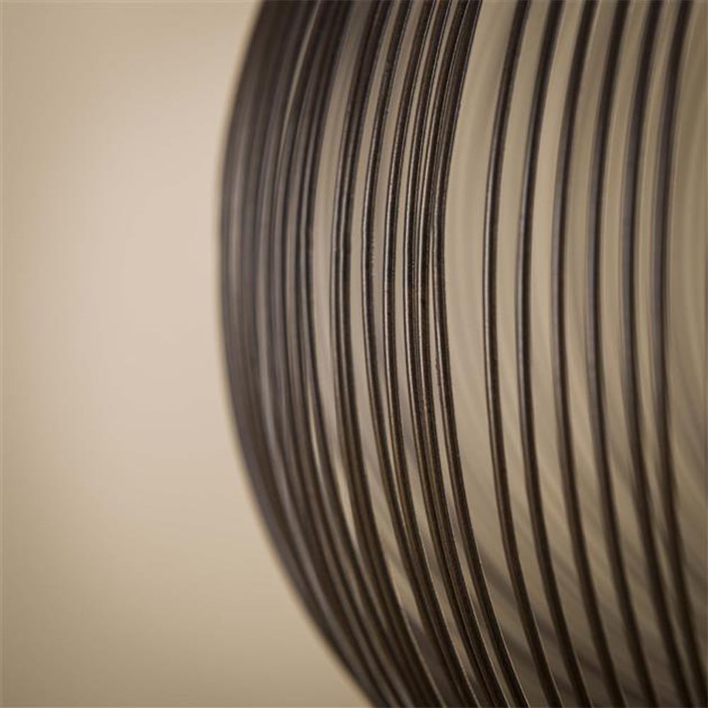 Lampada a sospensione Jill DH Interior Nero LxLxH 75x75x40 Nichel Atmosferico dettaglio della foto