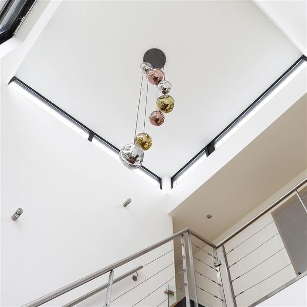 Lampada a sospensione Ada DH Interior Silver LxLxH 71x60x57 Silver Foto ambientale in situazione