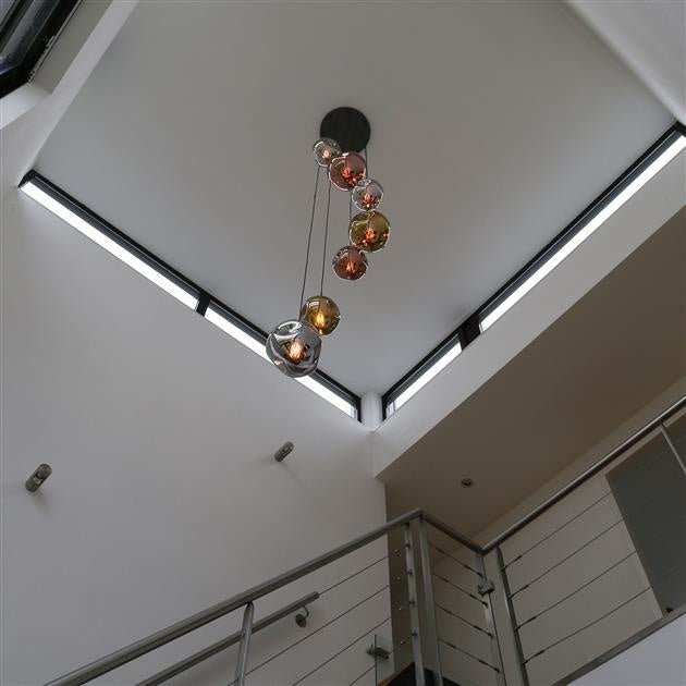 Lampada a sospensione Ada DH Interior Silver LxLxH 71x60x57 Silver Foto ambientale in situazione