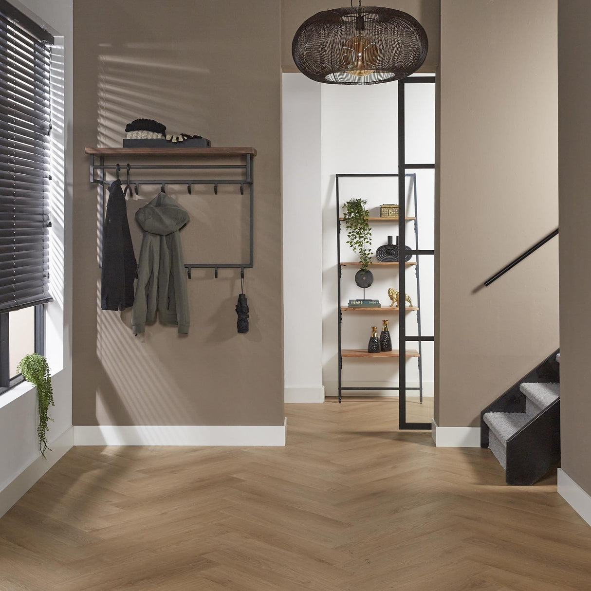 Appendiabiti Daya DH Interior Saja LxLxH 106x87x37 Saja legno Foto atmosferica vista frontale