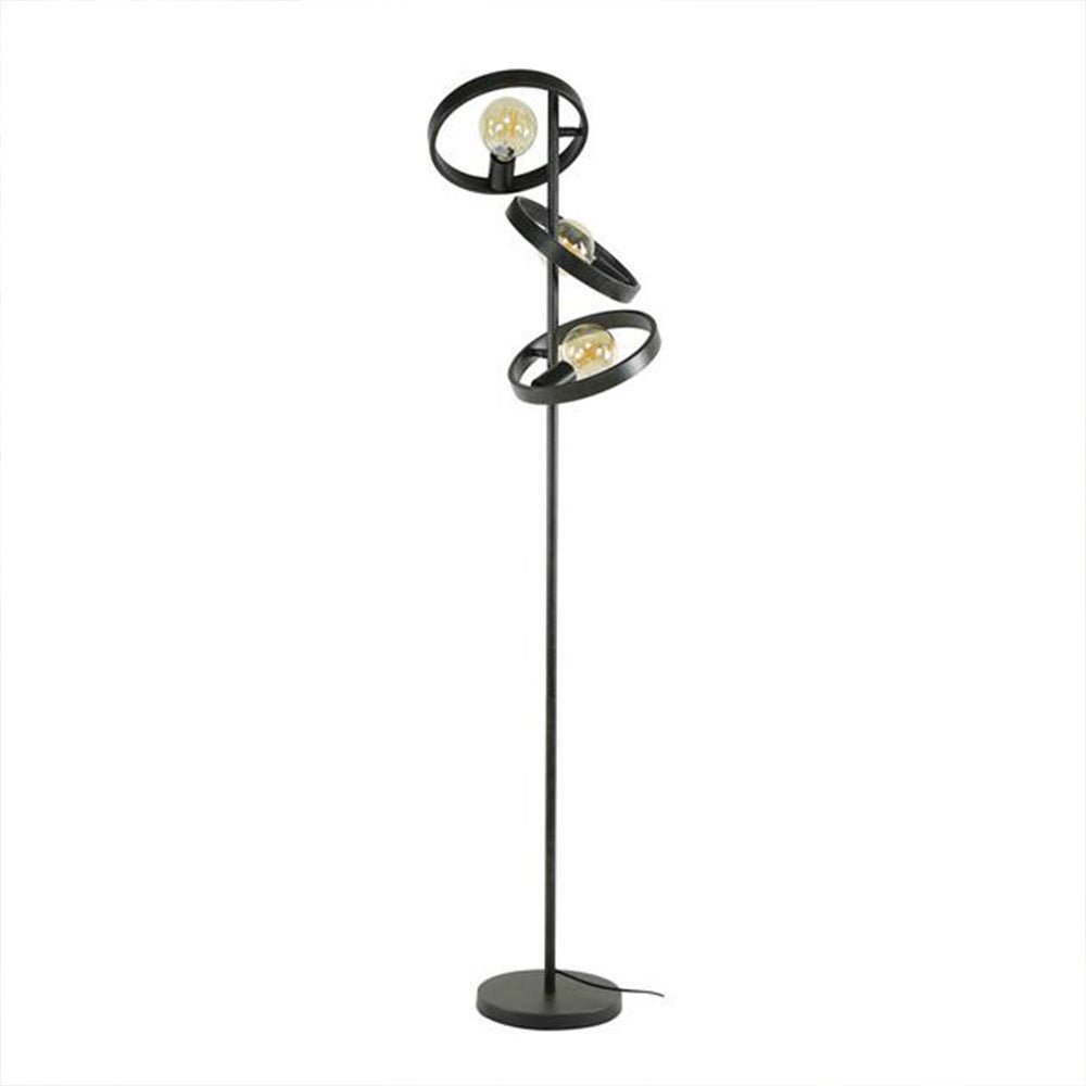 Lampada da terra Otan DH Interior Antracite LxLxH 57x38x26 Metallo Bianco foto vista frontale
