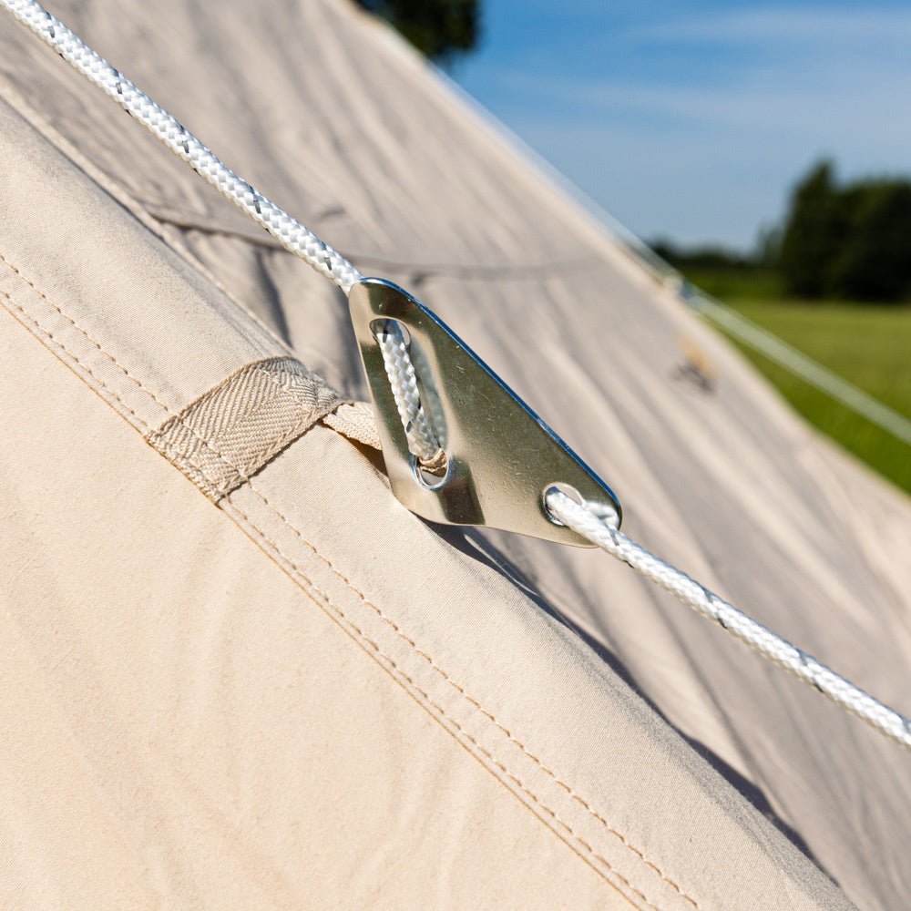 Tenda Quattro Persone Gonfiabile Beige 300x200x210 cm Dimehouse Beige LxWxH 75x48x38 Cotone Dettaglio fotografico atmosferico