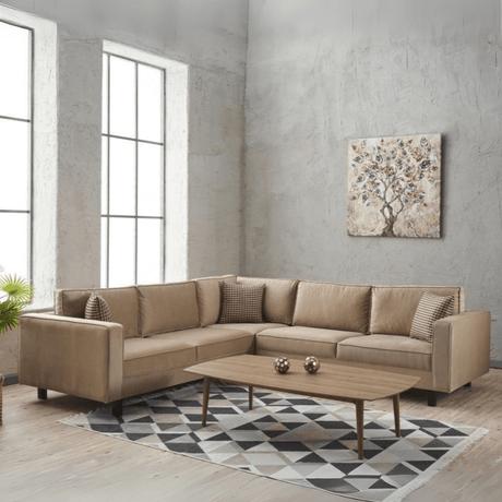 Divano angolare Kale Cream