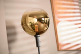 Vloerlampen - Vloerlamp Nala 1 - lichts glas goud - Dimehouse