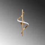Wandlampen - Wandlamp Goud Metaal Opulent - Dimehouse