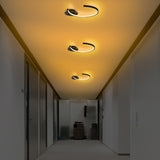 Plafondlampen - Plafondlamp Zwart Metaal Lunaris - Dimehouse