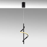 Hanglampen - Hanglamp Zwart Metaal Opulent - Dimehouse