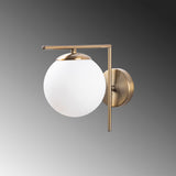 Lampada da parete a 1 luce in metallo color rame Haven