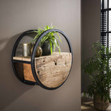 Mensola a muro Liv DH Interior Hardwood LxLxH 52x52x27 Hardwood Foto atmosferica vista frontale diagonale