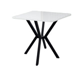 Elma eettafel wit 70 x 70 cm Melamine gecoat hout