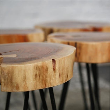 Tavolino Arbor DH Interior Acacia LxLxH 68x38x12 Legno di acacia Atmosferica foto dettaglio