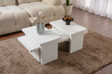 Salontafels - Salontafel Wit Melamine Rebellion - Dimehouse