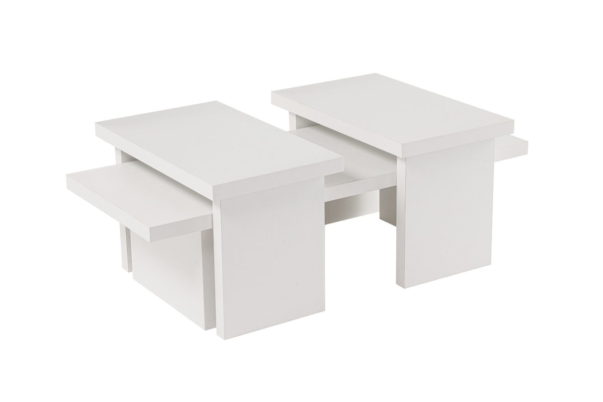 Salontafels - Salontafel Wit Melamine Rebellion - Dimehouse
