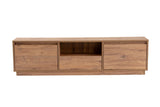 TV Meubels - TV Meubel Vanguard Atlantisch Dennenhout Melamine 160x42x29,5 cm - Dimehouse