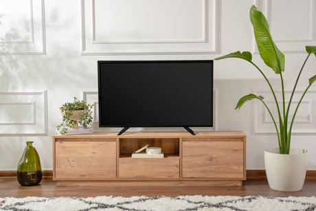 Mobile TV Vanguard in pino atlantico melaminico 160x42x29,5 cm
