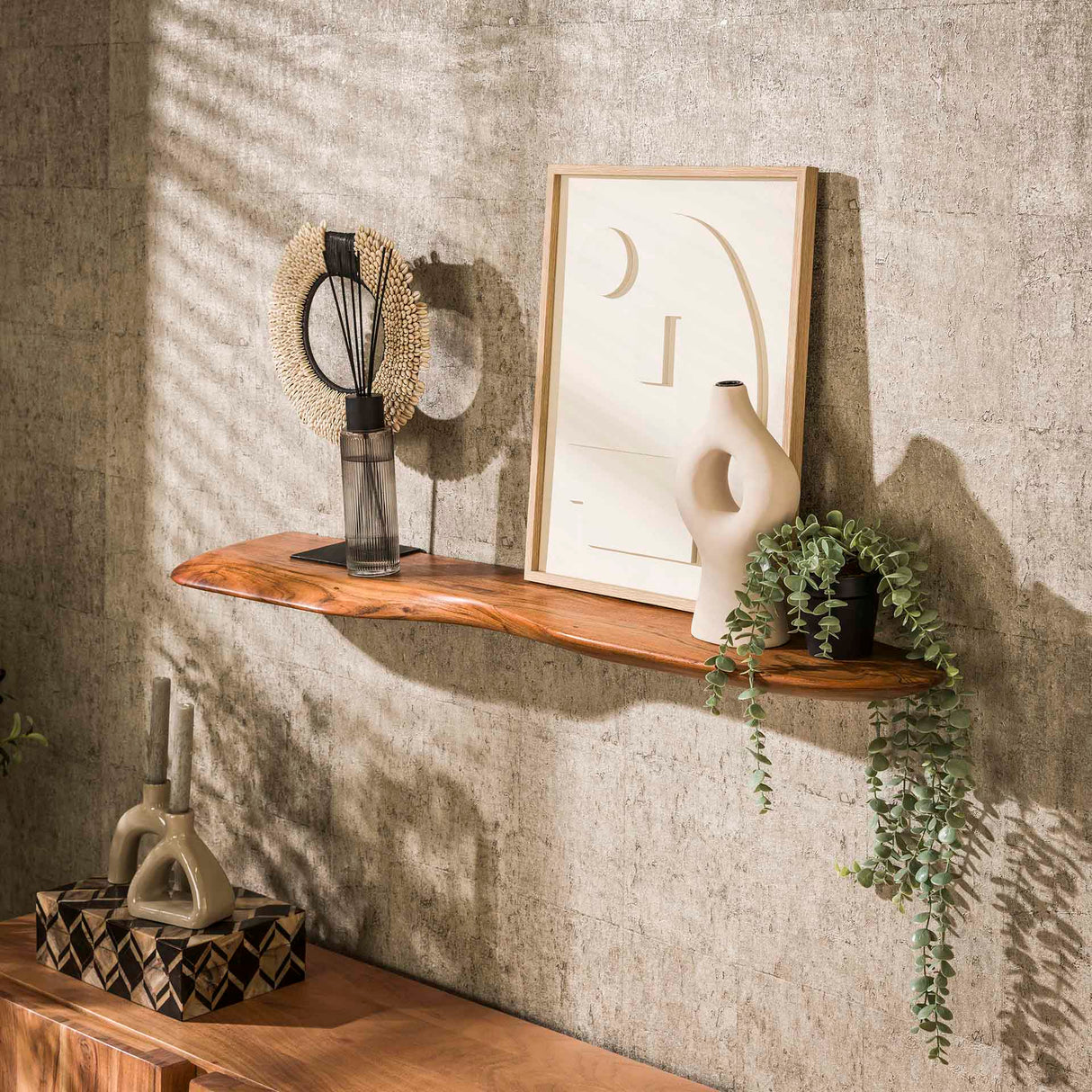 Wandplanken - Nordic Wandplank 120 Acaciahout Massief - Dimehouse