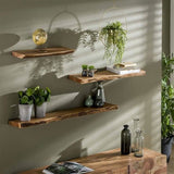 Mensola a muro Durris DH Interior Acacia LxLxH 63x22x7 Legno di acacia Foto atmosferica in situazione