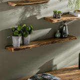 Mensola a muro Durris DH Interior Acacia LxLxH 128x28x8 Legno di acacia Foto atmosferica in situazione