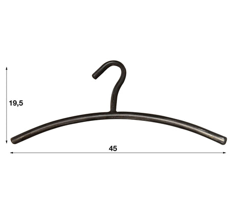 Carta da parati del guardaroba in metallo nero