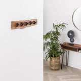 Appendiabiti Levi DH Interior Acacia LxLxH 64x18x10 Legno di acacia Atmosfera foto diversa