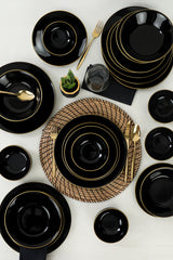 TY040424F650A841600MAET600 Nero Oro 100% GRES CERAMICO larghezza 27 cm