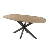 Eettafels - Organische Eettafel Annemé Visgraat 180 x 95 cm - Dimehouse