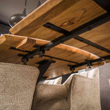 Eettafels - Uitschuifbare Eettafel Mack Deens Ovaal Acaciahout 175 - 275x90 cm - Dimehouse