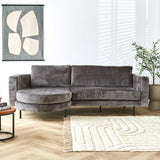 Divano Bella Dimehouse Grigio LxPxH 138x98x55 Tessuto Foto atmosferica in situazione