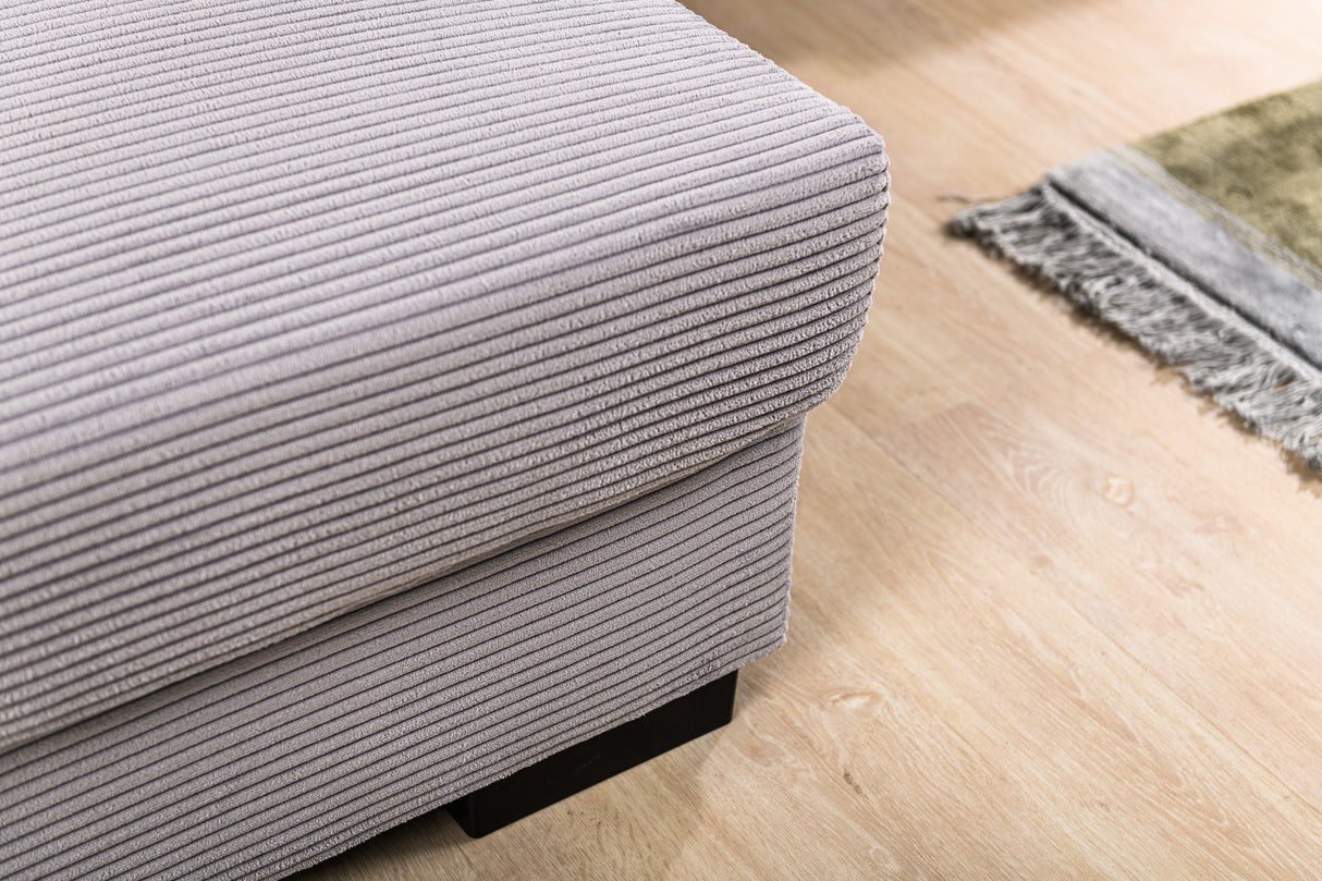 Divano Cambridge DH Interno Tessuto Rib Grigio Atmosfera foto diversa