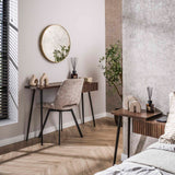 Kaptafels - Kaptafel Elin Massief Acacia Drift Brown 120 cm - Dimehouse