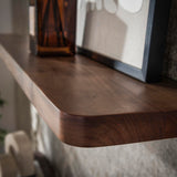 Mensola da parete Noa 60 cm Legno massello di acacia Drift Brown