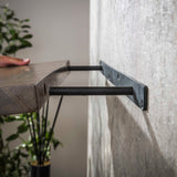 Wandplanken - Wandplank Noa 90 cm Massief Acaciahout Drift Brown - Dimehouse