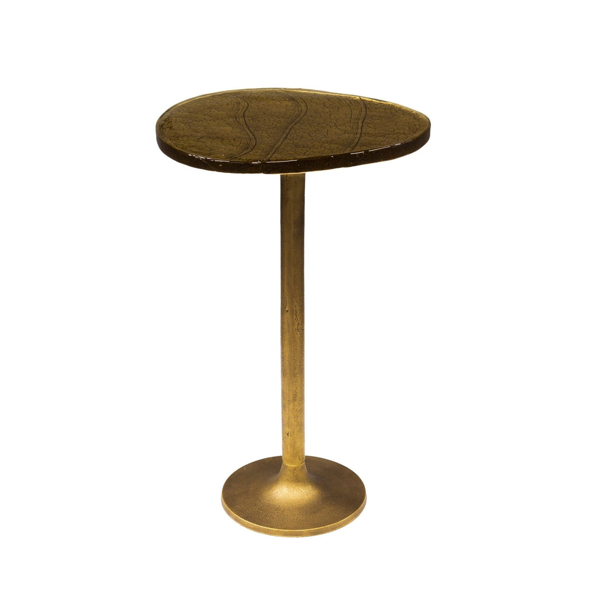 Tavolino Aurum Oro Antico 60 cm