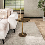 Bijzettafels - Bijzettafel Aurum Antiek Goud 55 cm - Dimehouse