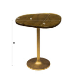 Bijzettafels - Bijzettafel Aurum Antiek Goud 55 cm - Dimehouse
