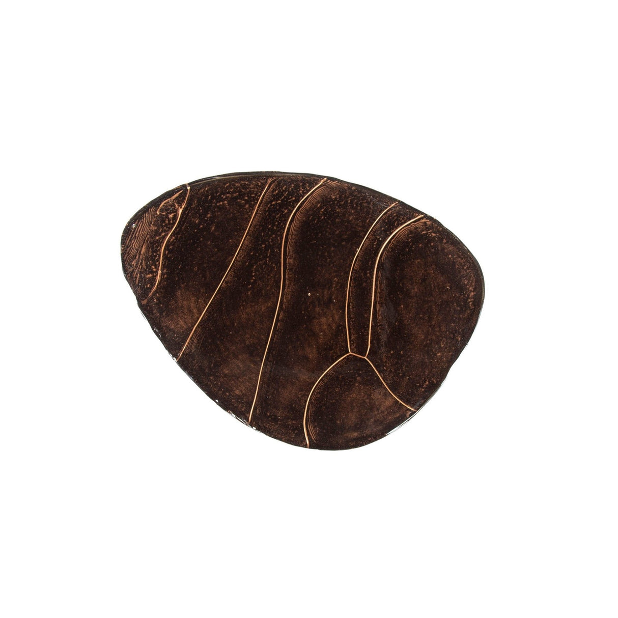 Salontafels - Salontafel Aura S Antiek Koper 51x37 cm - Dimehouse