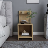 Comodino Ullman aspetto rovere 72 cm Legno composito con rivestimento melaminico