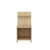 Comodino Ullman aspetto rovere 72 cm Legno composito con rivestimento melaminico
