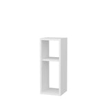 Mensola da parete Sault bianca 23,2 cm Composito di legno rivestito in melamina