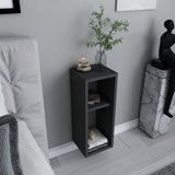 Mensola da parete Sault antracite 23,2 x 22 x 59,6 cm Composito di legno rivestito melamina