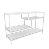 TV Meubels - TV Meubel Robbins White Wit Melamine 120x75x39 cm - Dimehouse