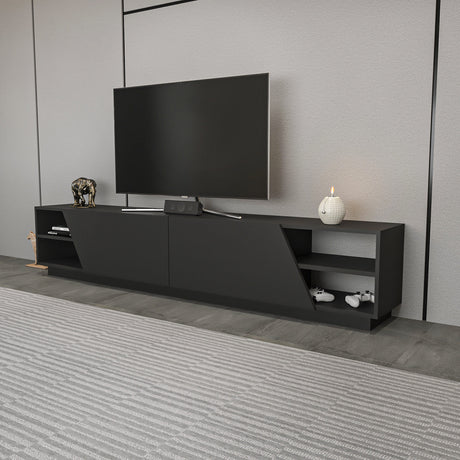 Mobile TV Rhodes Antracite Melaminico 240x47,4x37,1 cm