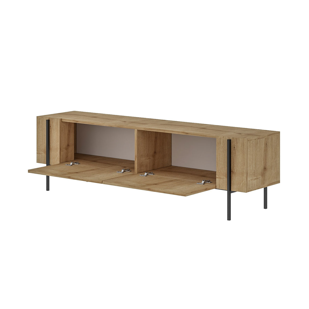 Herman tv-meubel Sapphire eikenlook 160 cm Gemelamineerd houtcomposiet