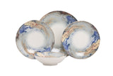 GBSATN24KY4101615 White Blue Gold 100% PORCELAIN