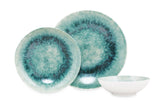 GBSATN18KY1E1657 Bianco Blu 100% PORCELLANA